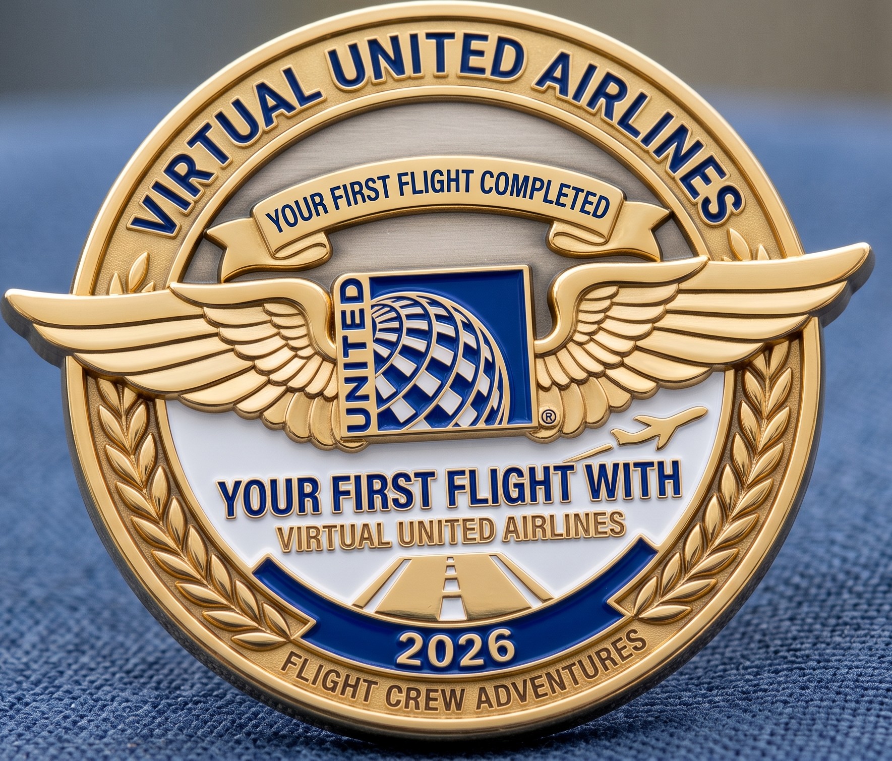 Your Frist flight with Virtual United